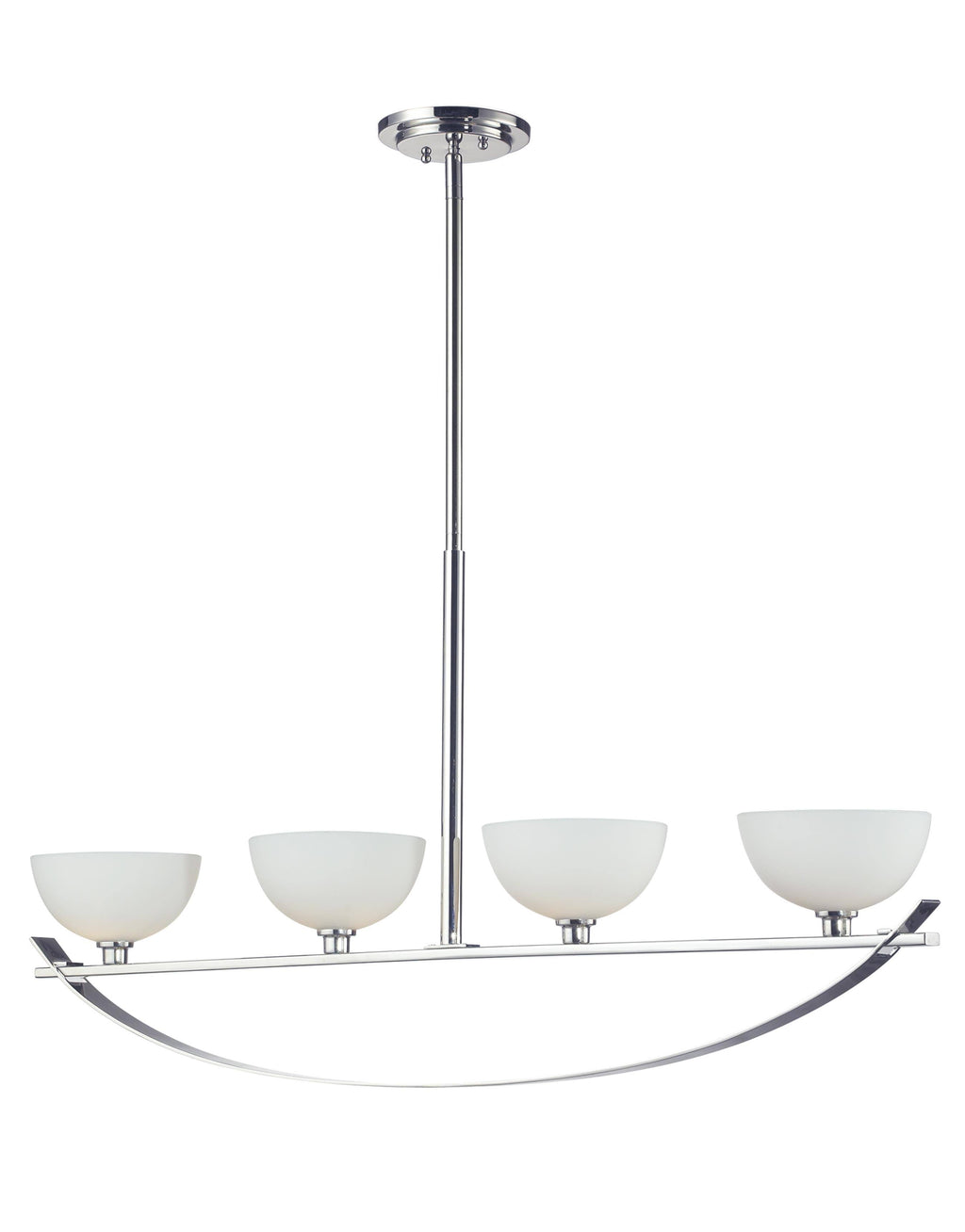 Chrome 4 Light Island Light H7514