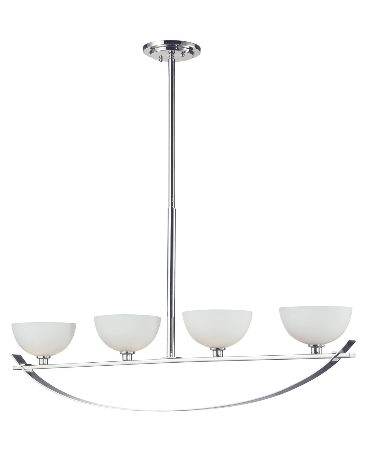 Chrome 4 Light Island Light H7514