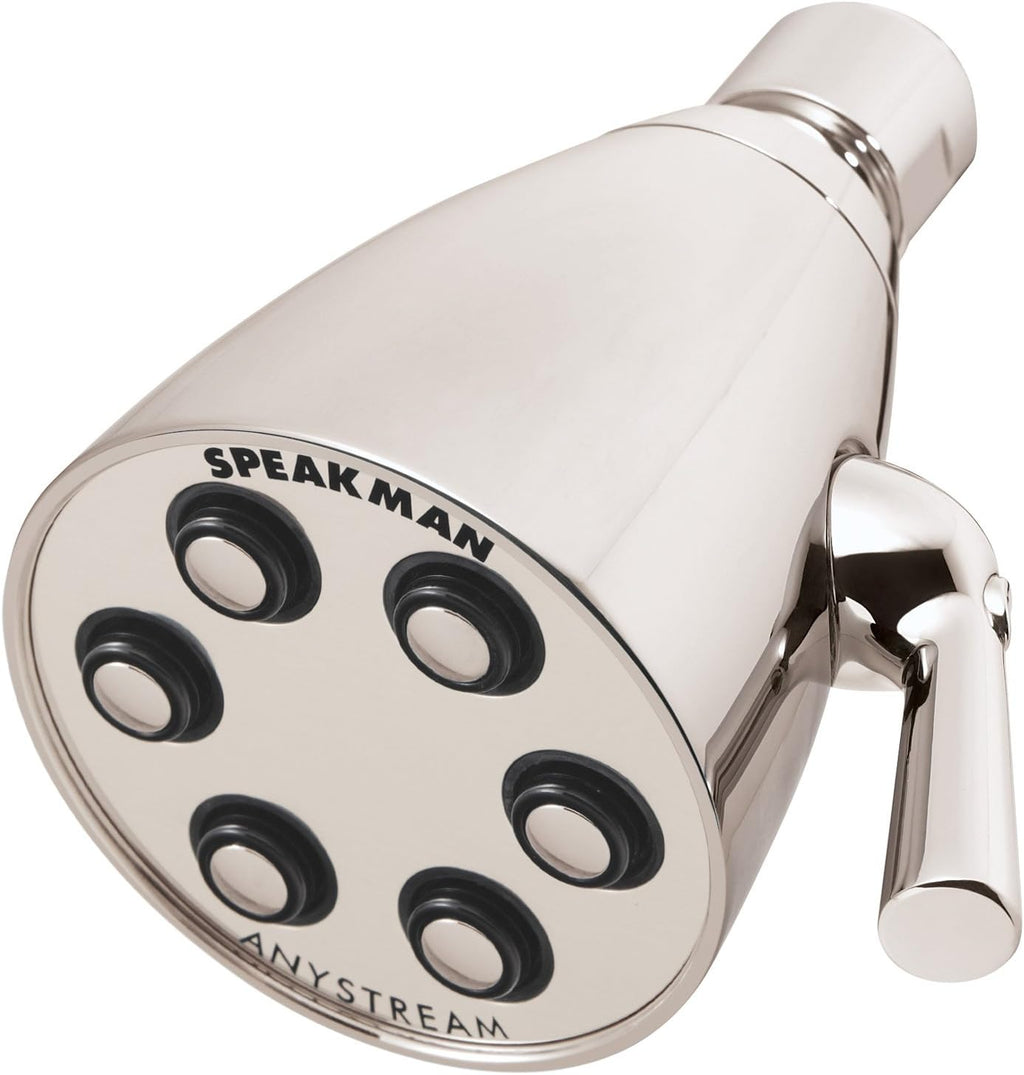 Polished Nickel Adjustable Shower Head I876044