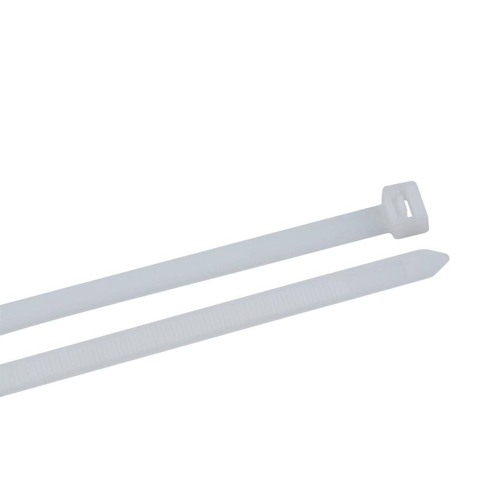 Heavy Duty Cable Tie, Nylon, White, 48-In., 10-pk. O5917