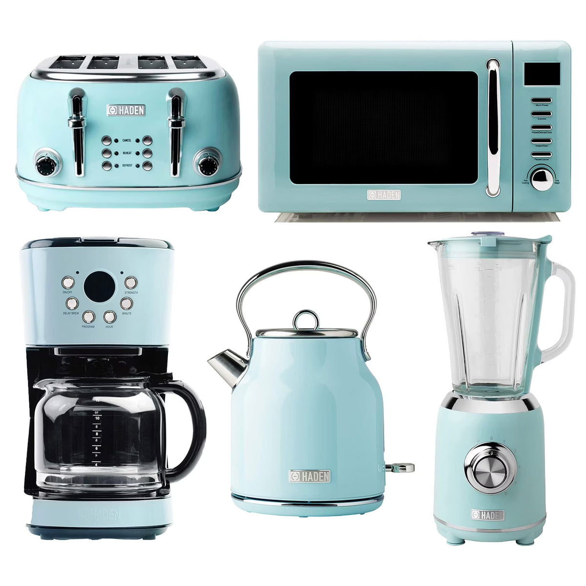 Blue Kitchen Appliance Set E806