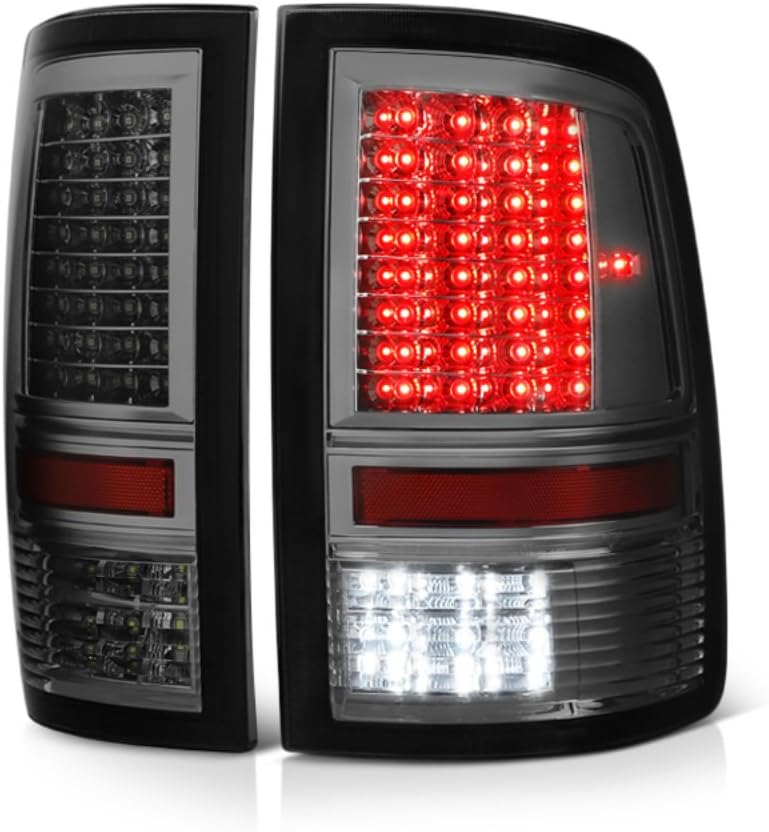 Matte Black Smoke Lens Full-LED Tail Light Lamp M831