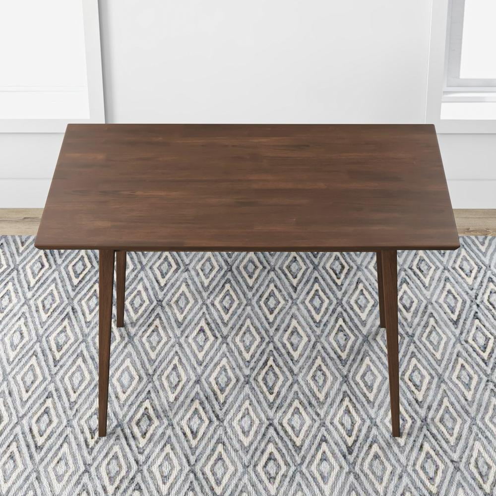 Walnut Rectangular Dining Table C65080