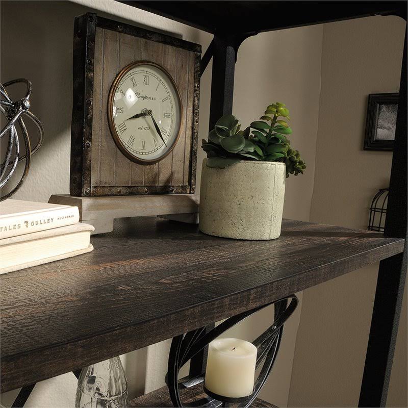 3-Shelf Metal Frame Mobile Bookcase K82239