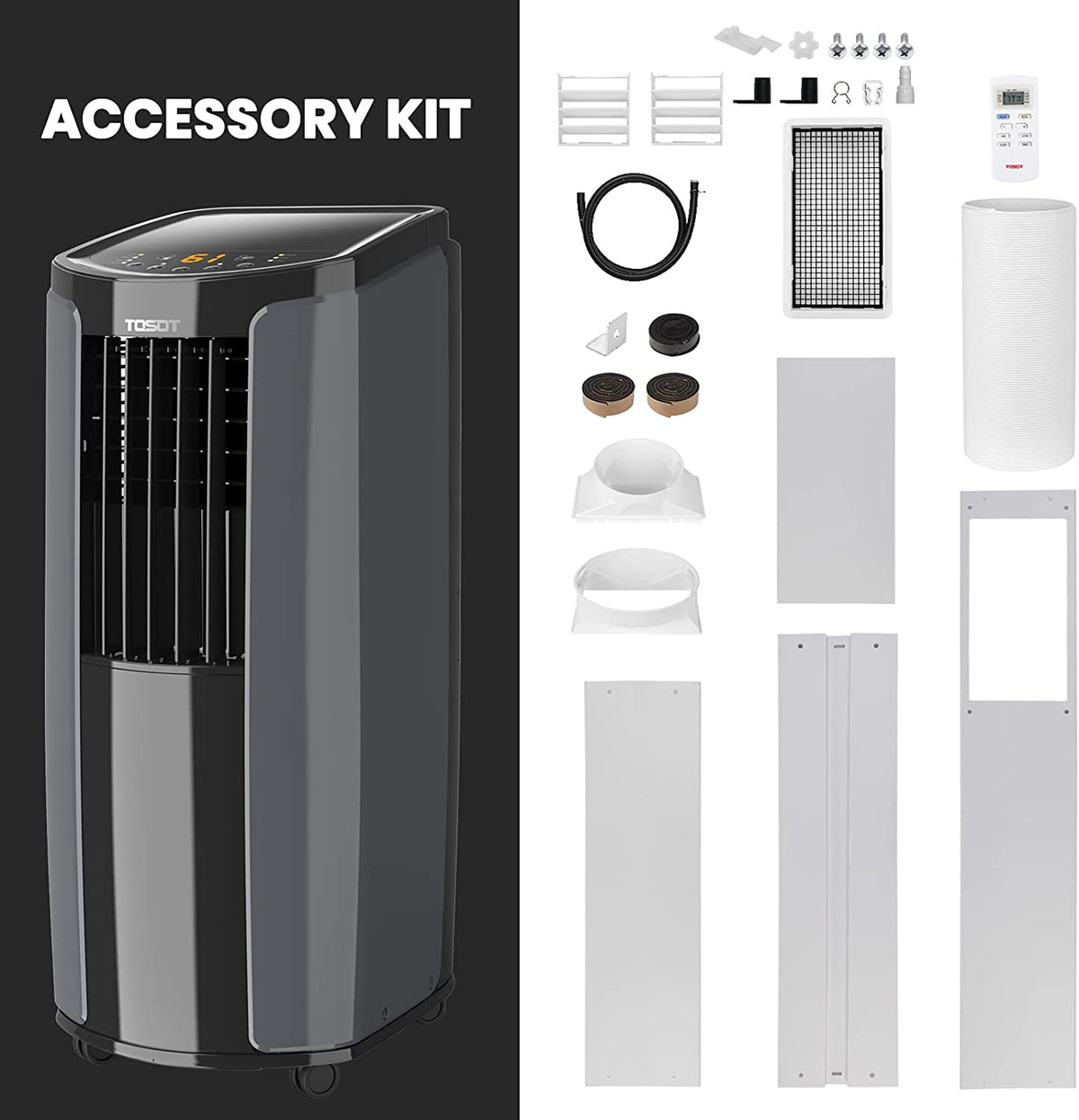 Grey Portable Air Conditioner Z963162