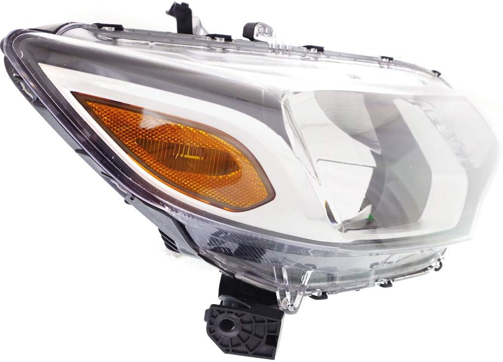 Headlight Assembly Driver and Passenger Side with Bulbs R3760