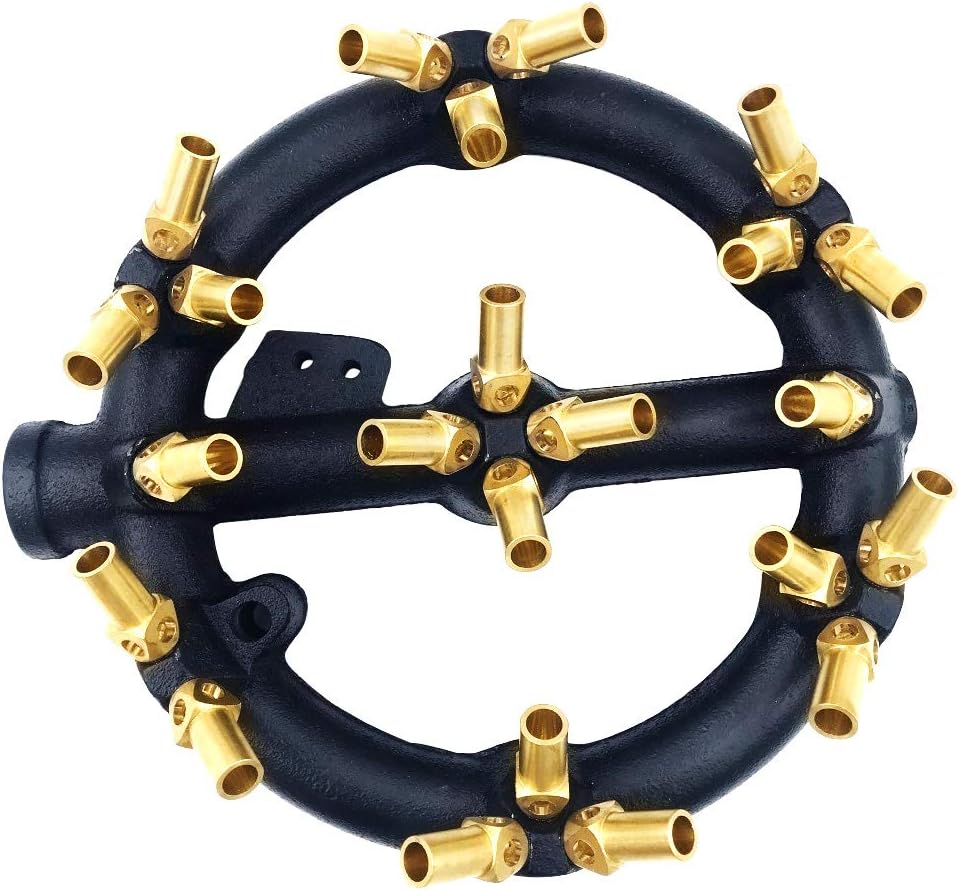 Propane Gas Jet Burner 44 Tips Cast Iron Body I221218