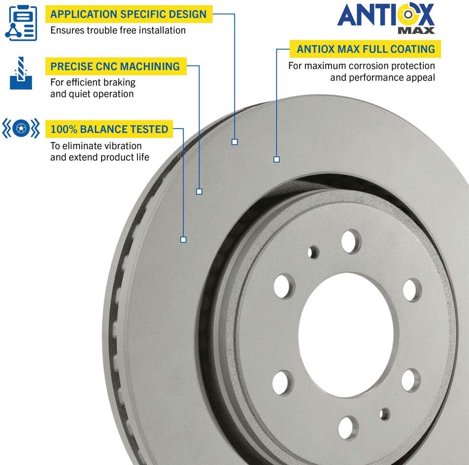 Rear Brake Rotor Pack of 2 N479627