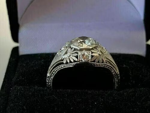 14K White Gold Diamond Ring K742712