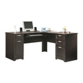 Espresso L-Shape Corner Desk Y40254