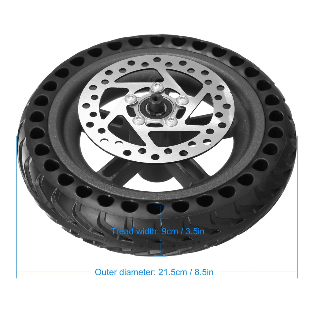 8.5 inches Solid Electric Wheel with Hub Disc Brake I3763