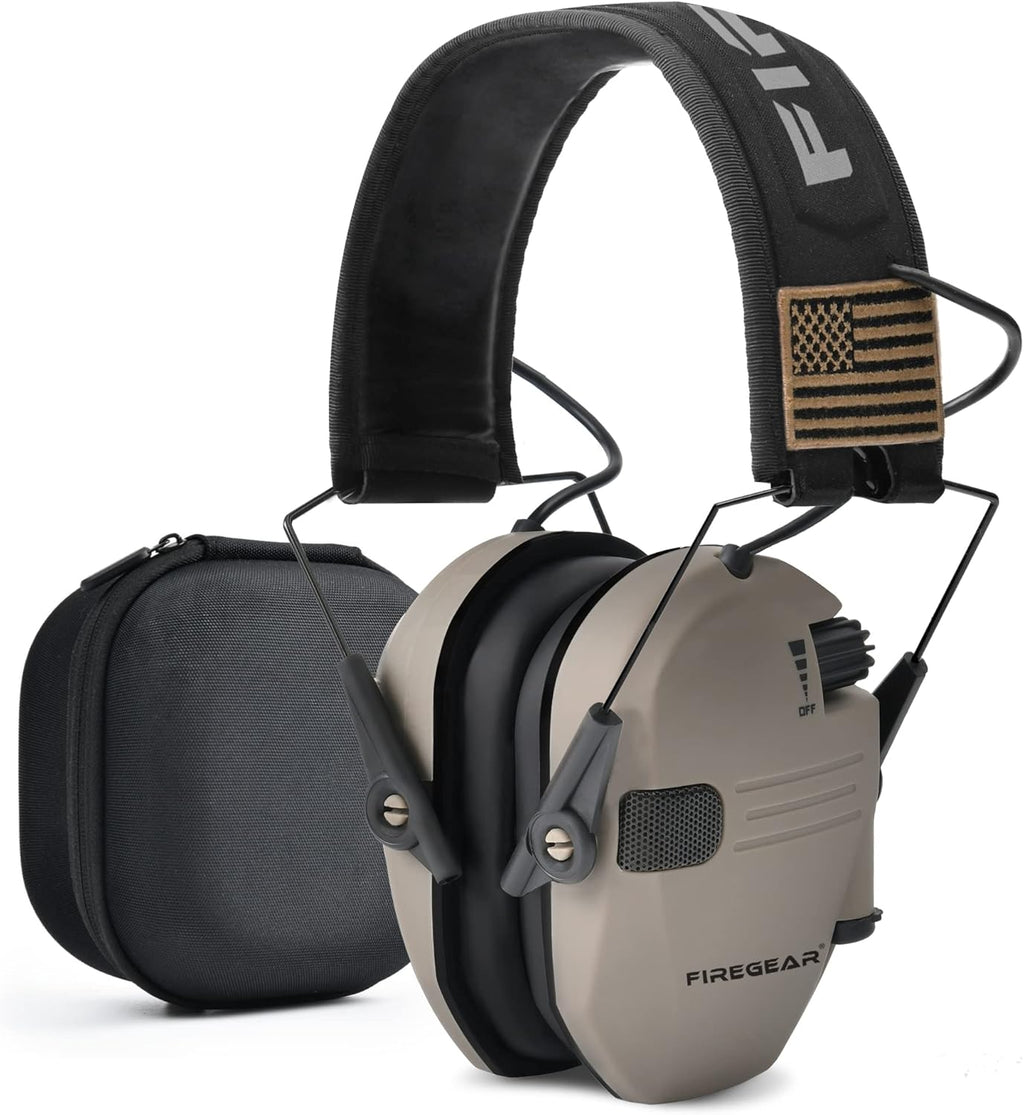 Electronic Noise Cancelling Ear Muffs for Shooting B6279