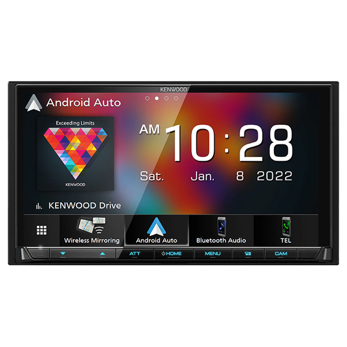MultiMedia Receiver with Rear View Camera with License Plate Mounting T1385