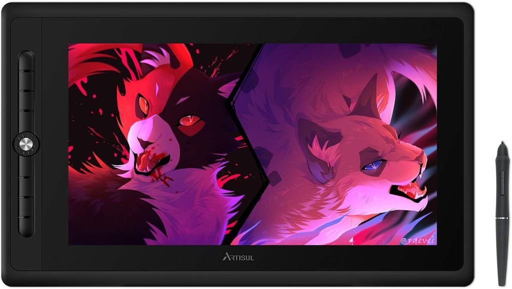 15.6’’ Pen Display Graphics Drawing Monitor with Stand Battery-Free Pen E1890