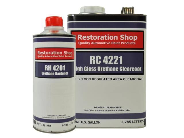Frost Blue Metallic Urethane Basecoat Clearcoat Car Auto Paint Complete Medium Gallon Kit F4898