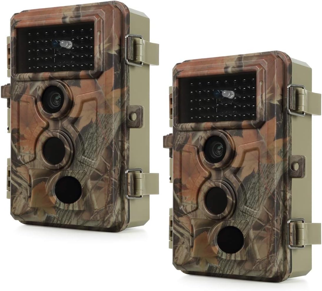 3 Pack 20MP 1296P Night Vision Motion Activated Hunting Camera M2685