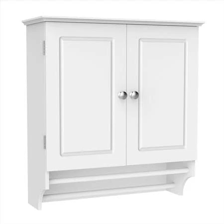 2 Door Bathroom Wall Cabinet Storage Shelf J46246