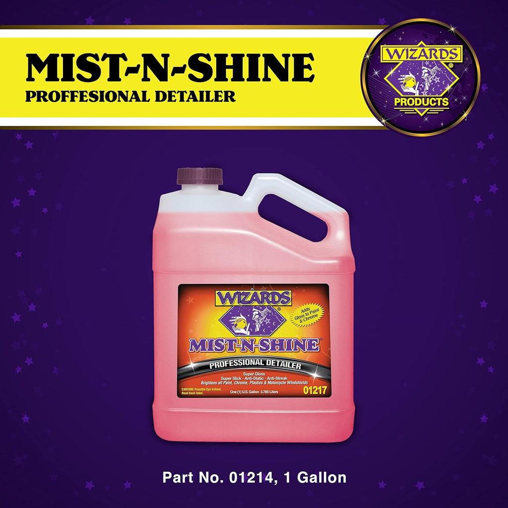 Mist-N-Shine Car Detailing Spray (1 Gallon, Refill, Pack of 2) X42364