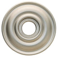 Pair of Estate Rosettes for Privacy Functions - Lifetime Satin Nickel T371