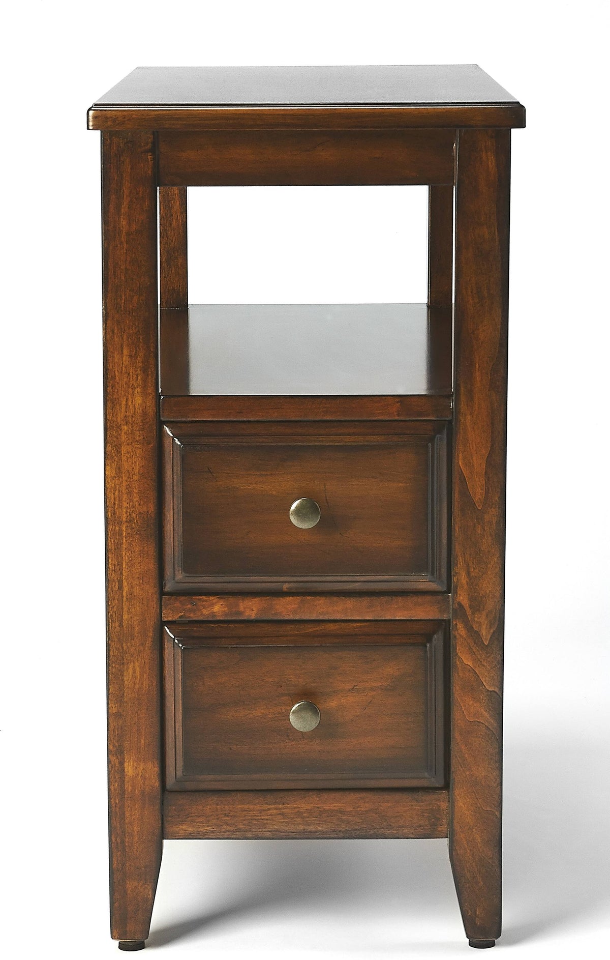 Antique Cherry Chairside Table F308560