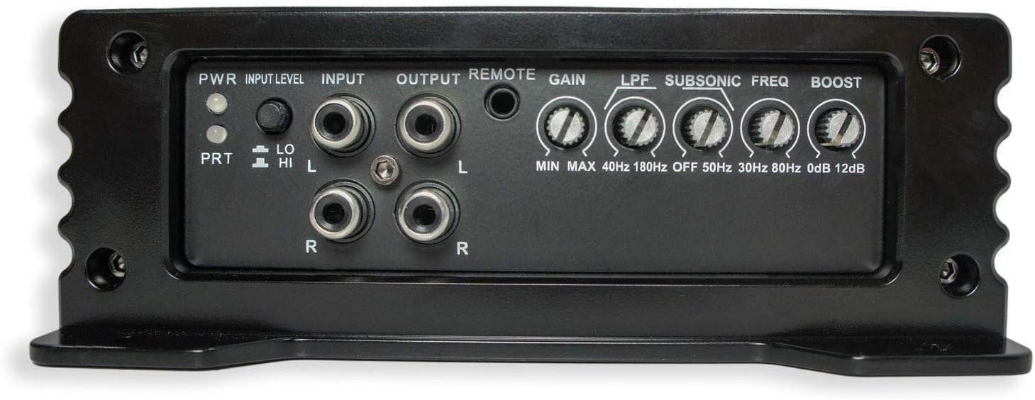 1600W Mono Amp Dual 10 Sub Box Q89115