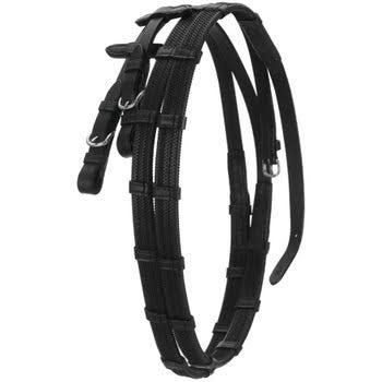 Rubber Reins with Stops N38829