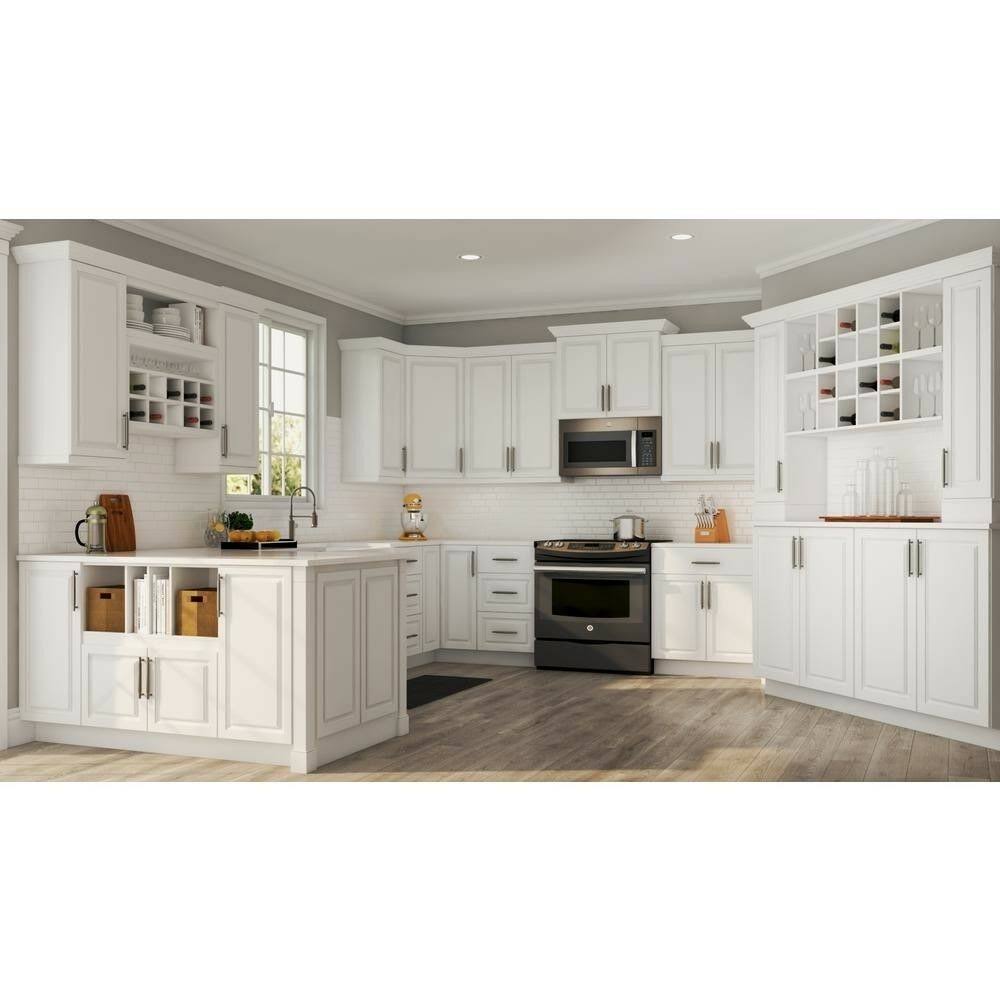 Satin White Sink Base Kitchen Cabinet A3561