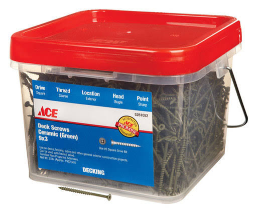 25 lb. Square Steel Deck Screws Q660