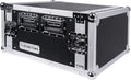 6U PA/DJ Rack Case with 17" Depth Plywood Metal Ball Corners N689466