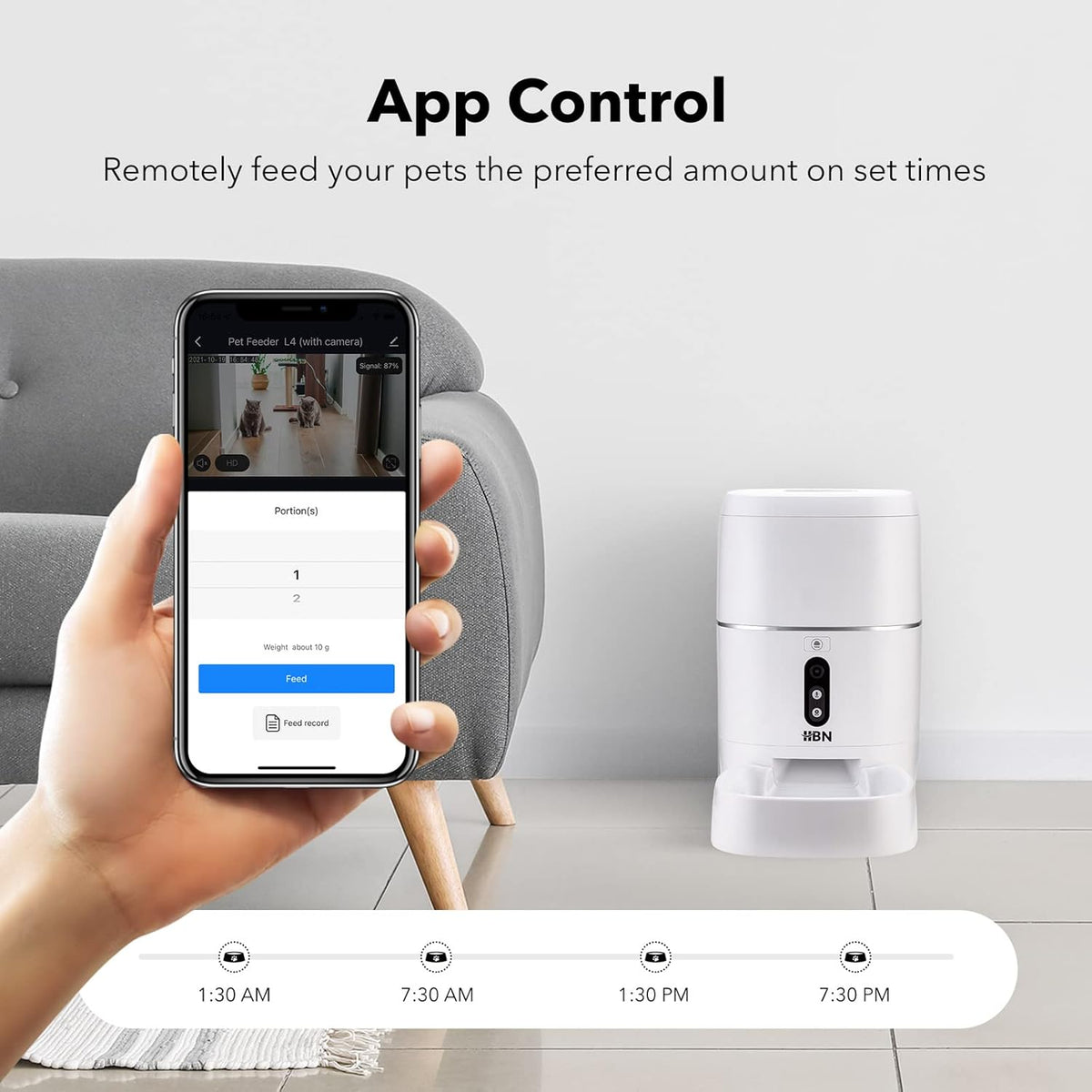 Smart Pet Feeder 6L Automatic Food Dispenser K647