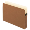 Red Fiber Letter File Pocket, 10/Box B93339