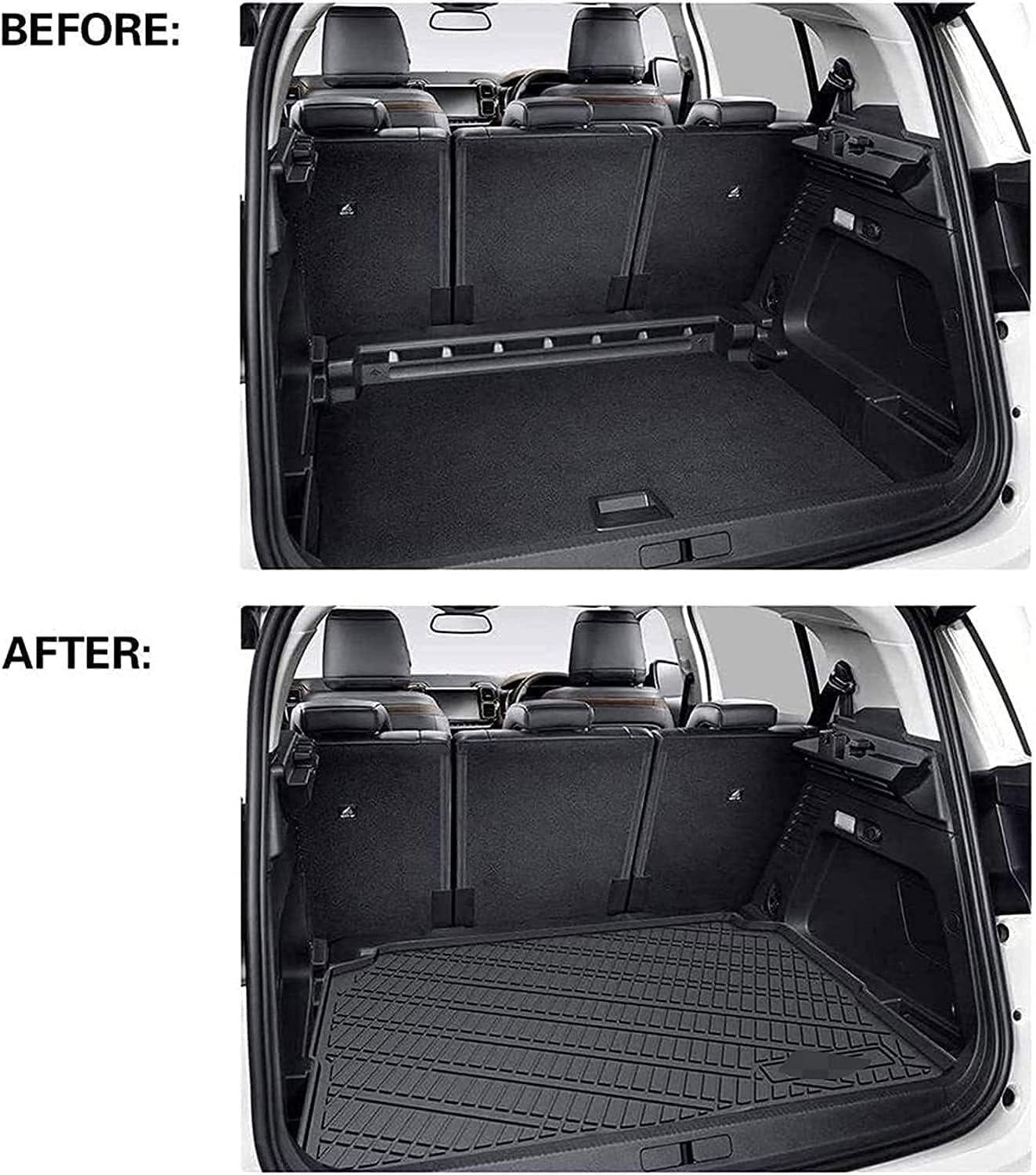 Heavy Duty Cargo Mat Liner with Traction Grips, Pack of 2 S523