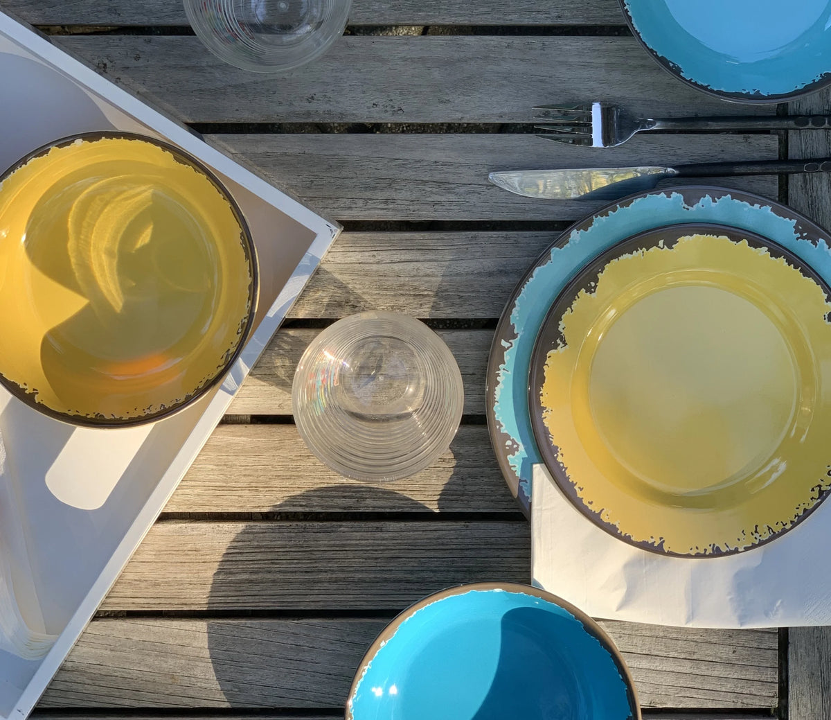 12-Piece Melamine Dinnerware Set S1478
