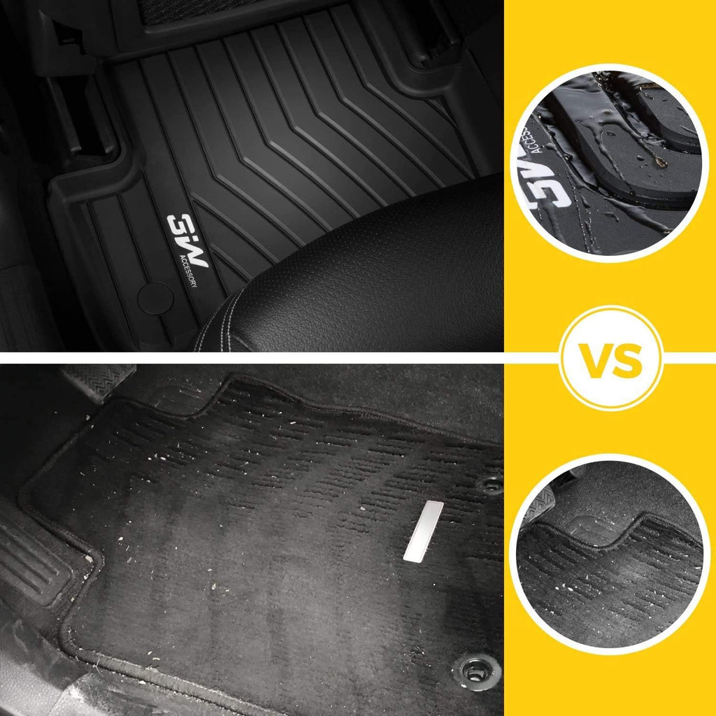 Black TPE Custom Fit Floor Liner for Mercedes Benz CLA Class J43400
