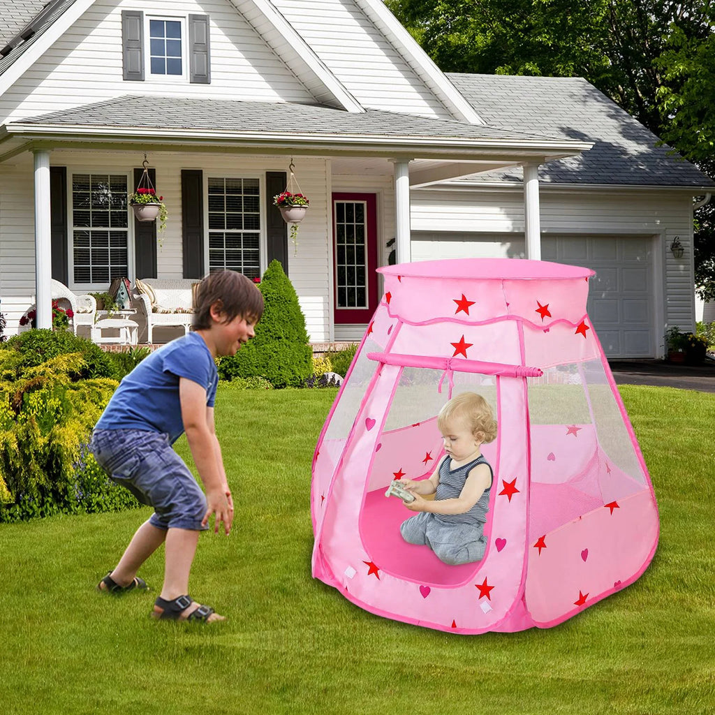 Pink Kids Pop Up Play Tent Z8757