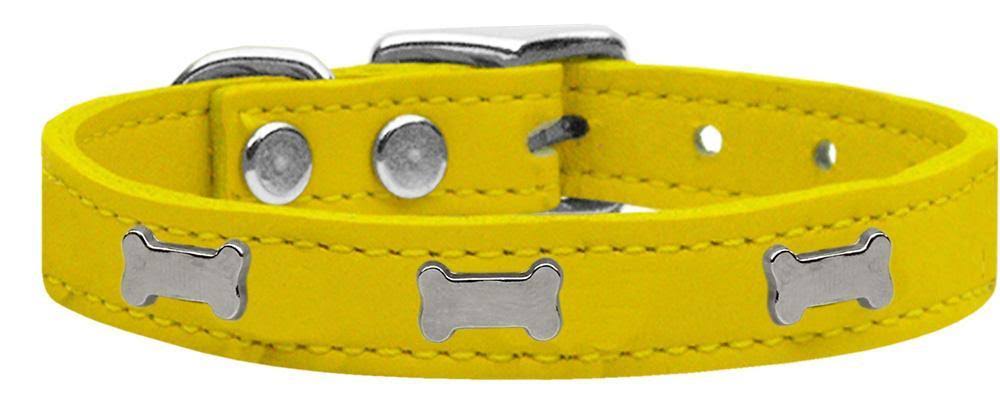 Purple Genuine Leather Dog Collar W41280