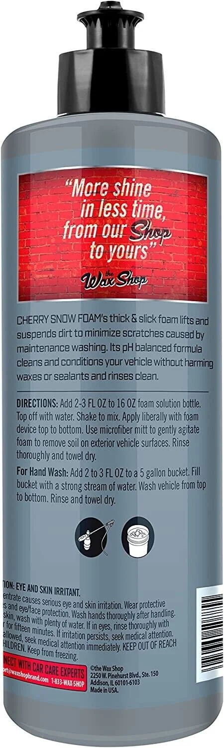 16 Oz. Pack of 12 Car Wash Shampoo T3402
