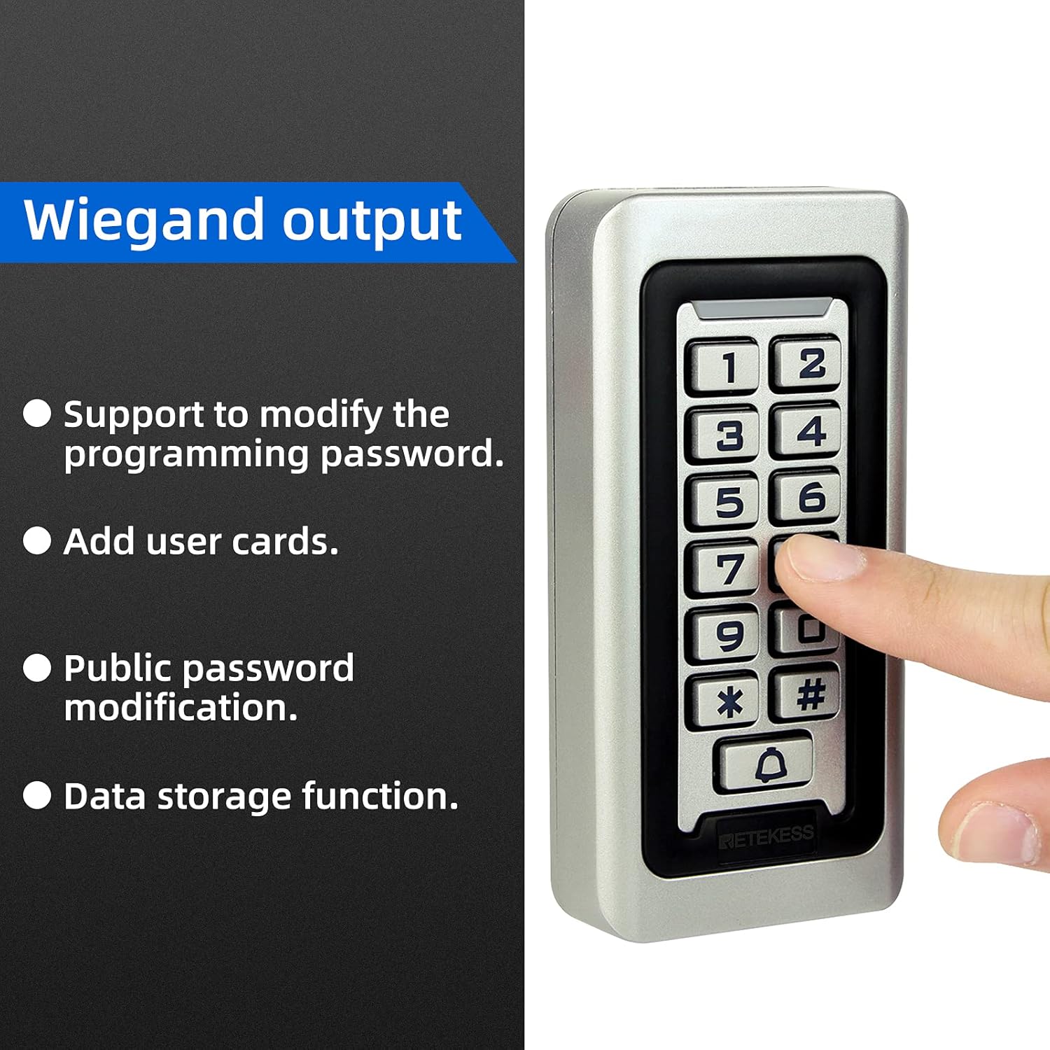 RFID Stand-Alone Keypad N61657