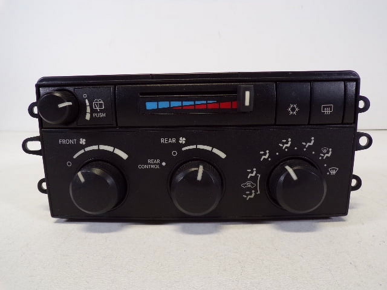 Front Heater AC Temperature Control Unit P318