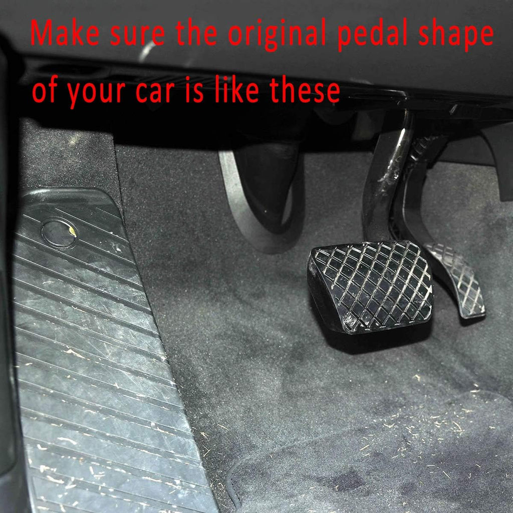 Gas Accelerator Brake Footrest Pedal Cover Pack of 2 A307160