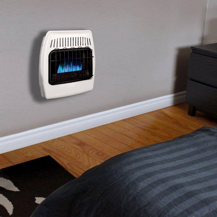 Natural Gas Blue Flame Vent Free Wall Heater E403589