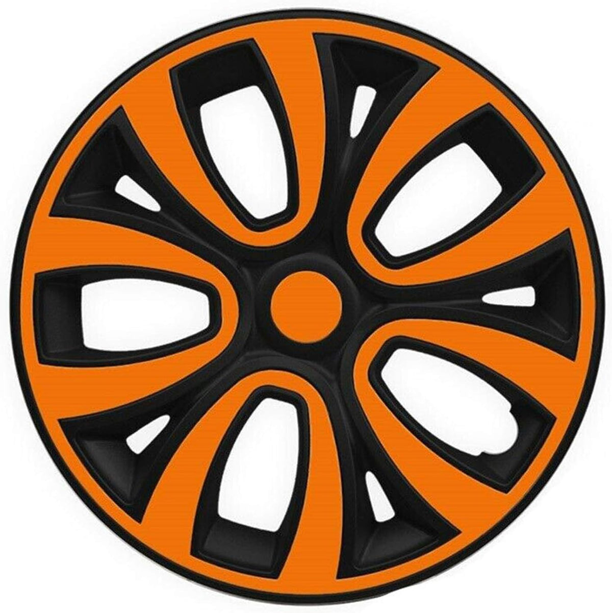16 inch Matt Black Hubcaps 4 Pcs Set I73179