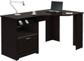 Espresso Oak Corner Desk D8298