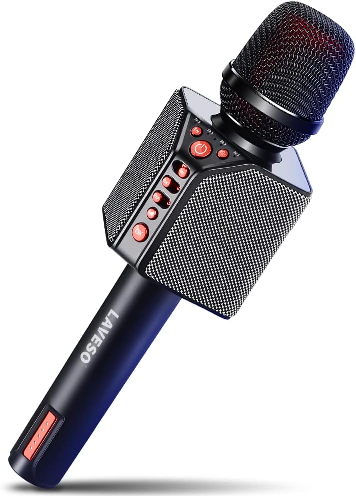 Portable Handheld Karaoke Microphone Speaker with Bluetooth V1669