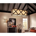3 Light Linear Chandelier Anvil Iron G33851