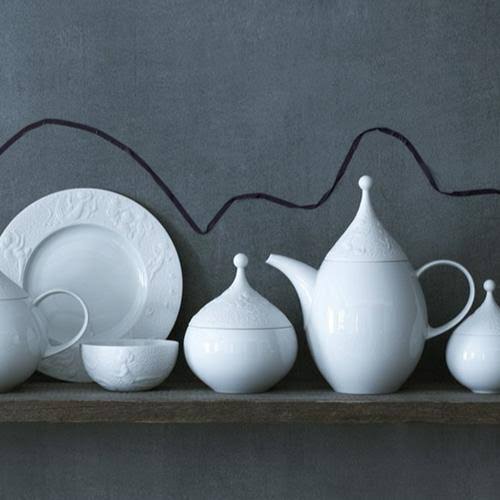 White Salad Plate R463004