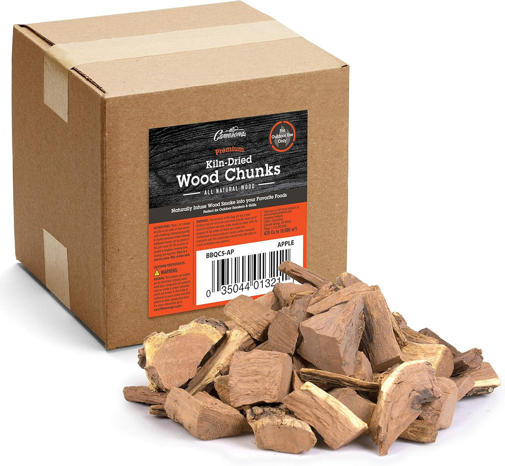 Hickory Smoking Wood Chunks, 5 Pounds, Pack of 2 K945