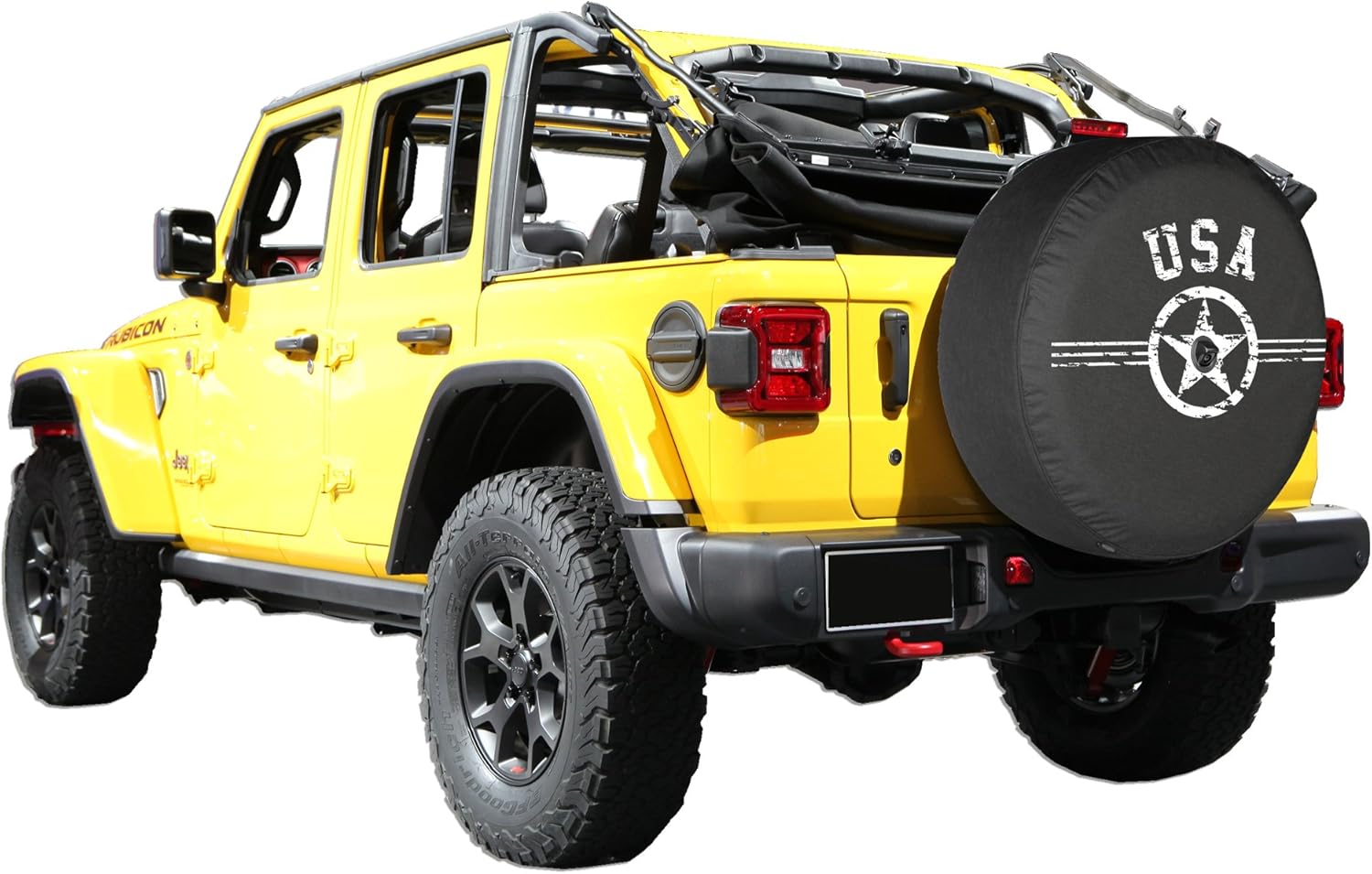 33" Soft Tire Cover for Jeep Wrangler JL Pack of 2 K54004
