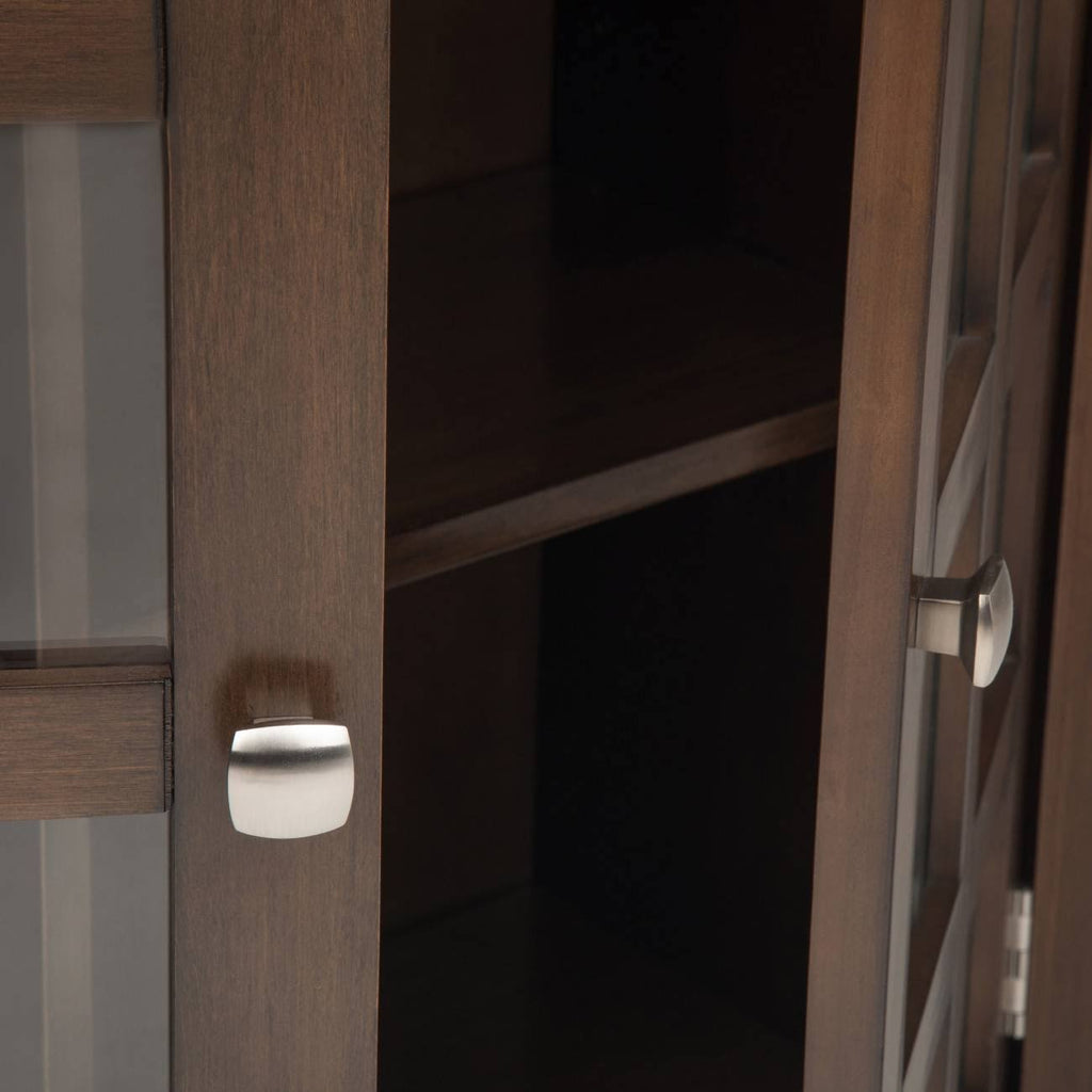 Natural Aged Solid Wood Storage Cabinet E73811