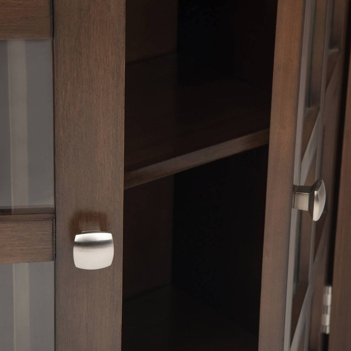 Natural Aged Solid Wood Storage Cabinet E73811